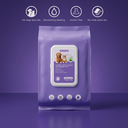 Instant Bath Glove Wipes