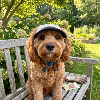 Dog Sun Cap