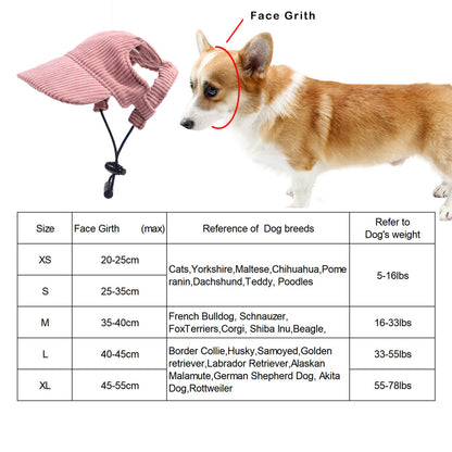 Dog Sun Cap