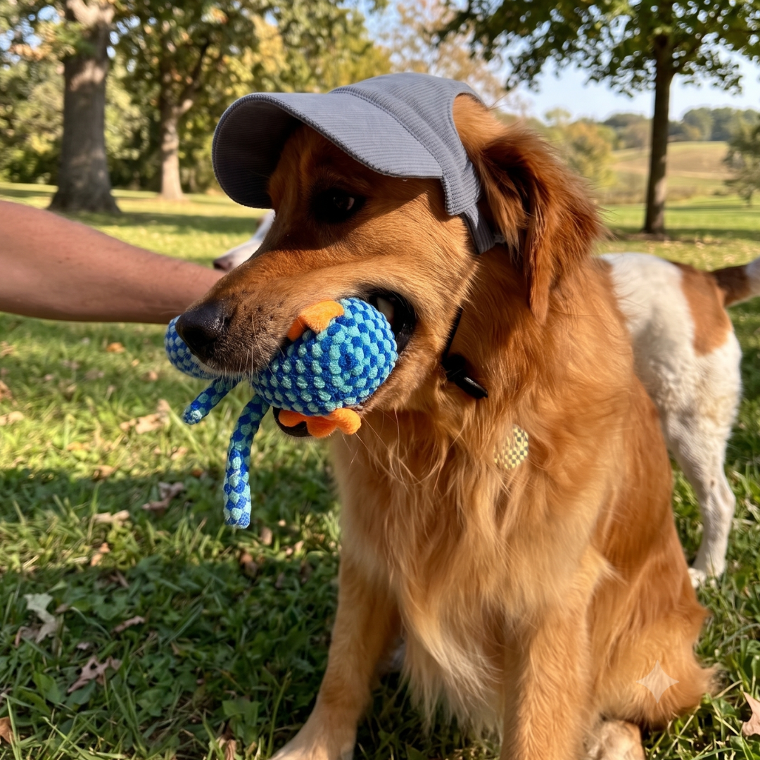 Dog Sun Cap